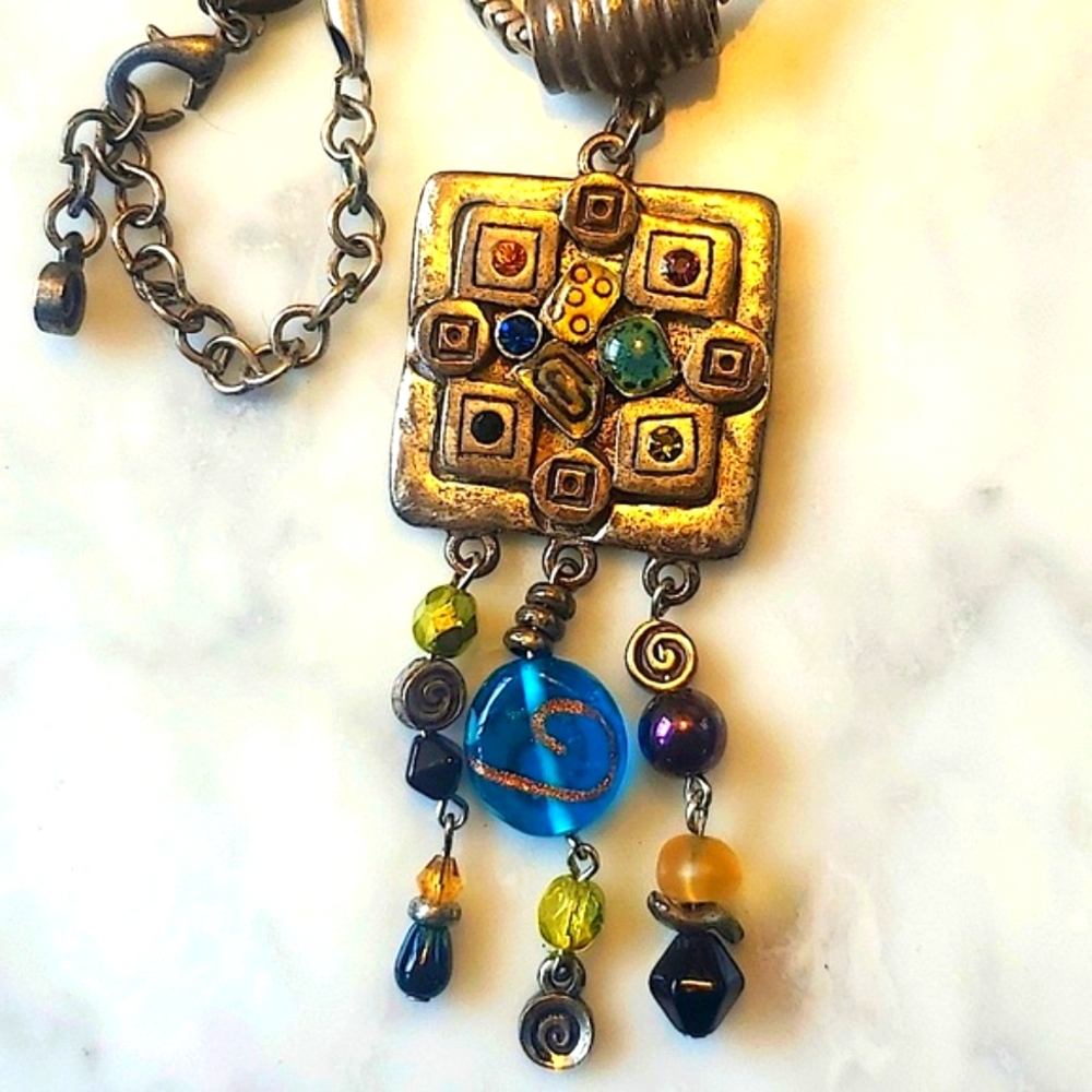 Chico's Vintage Artsy pendant necklace - Picture 4 of 7